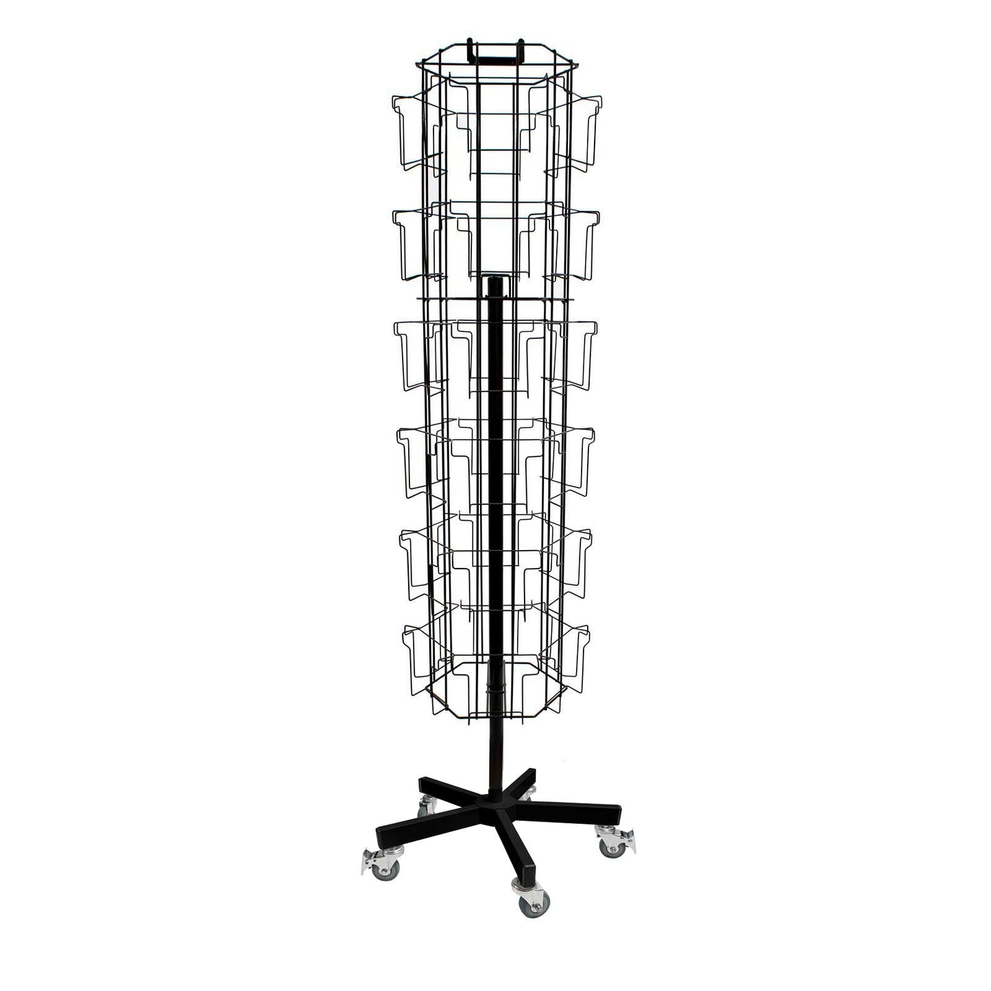 ROTATORY GREETING CARD STAND 36 POCKETS