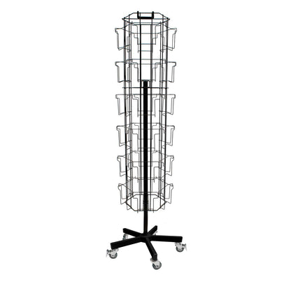 ROTATORY GREETING CARD STAND 36 POCKETS
