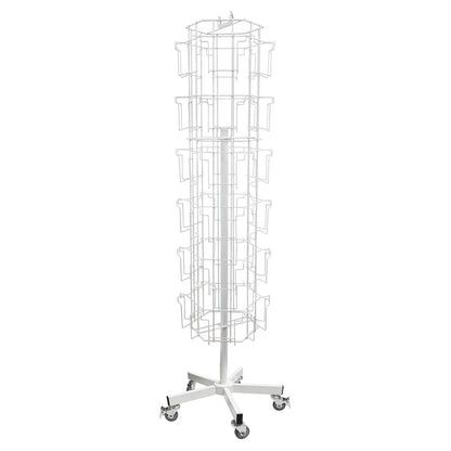 ROTATORY GREETING CARD STAND 36 POCKETS