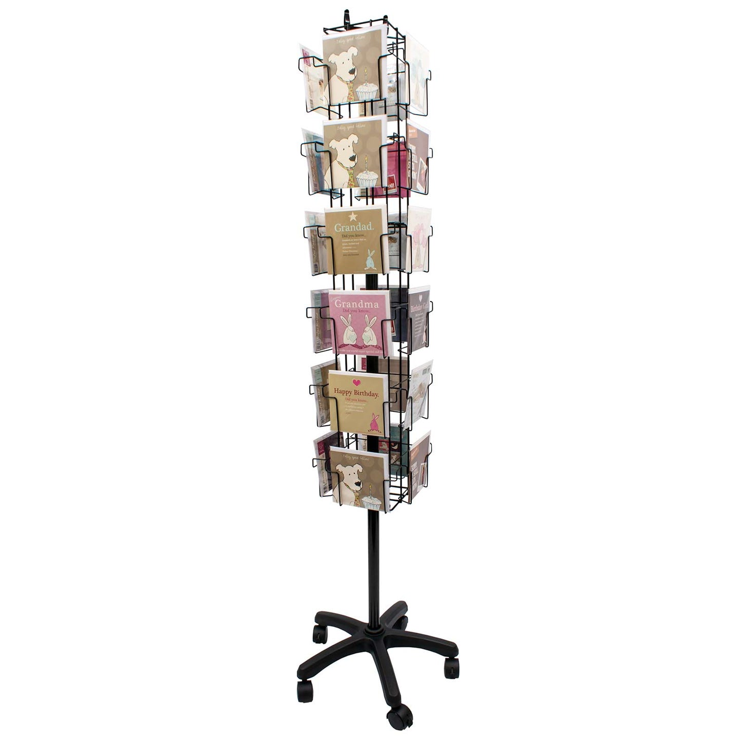 ROTATING GREETING CARD STAND