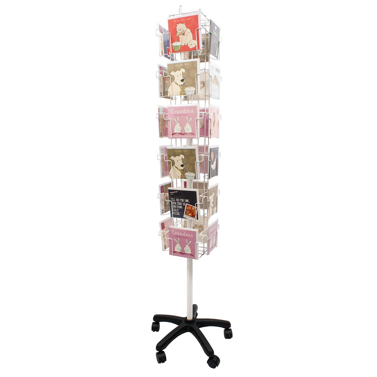 ROTATING GREETING CARD STAND