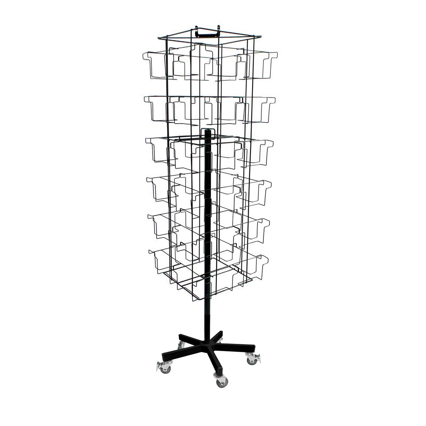 ROTATING GREETING CARD STAND 48 POCKETS