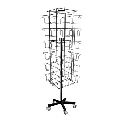 ROTATING GREETING CARD STAND 48 POCKETS