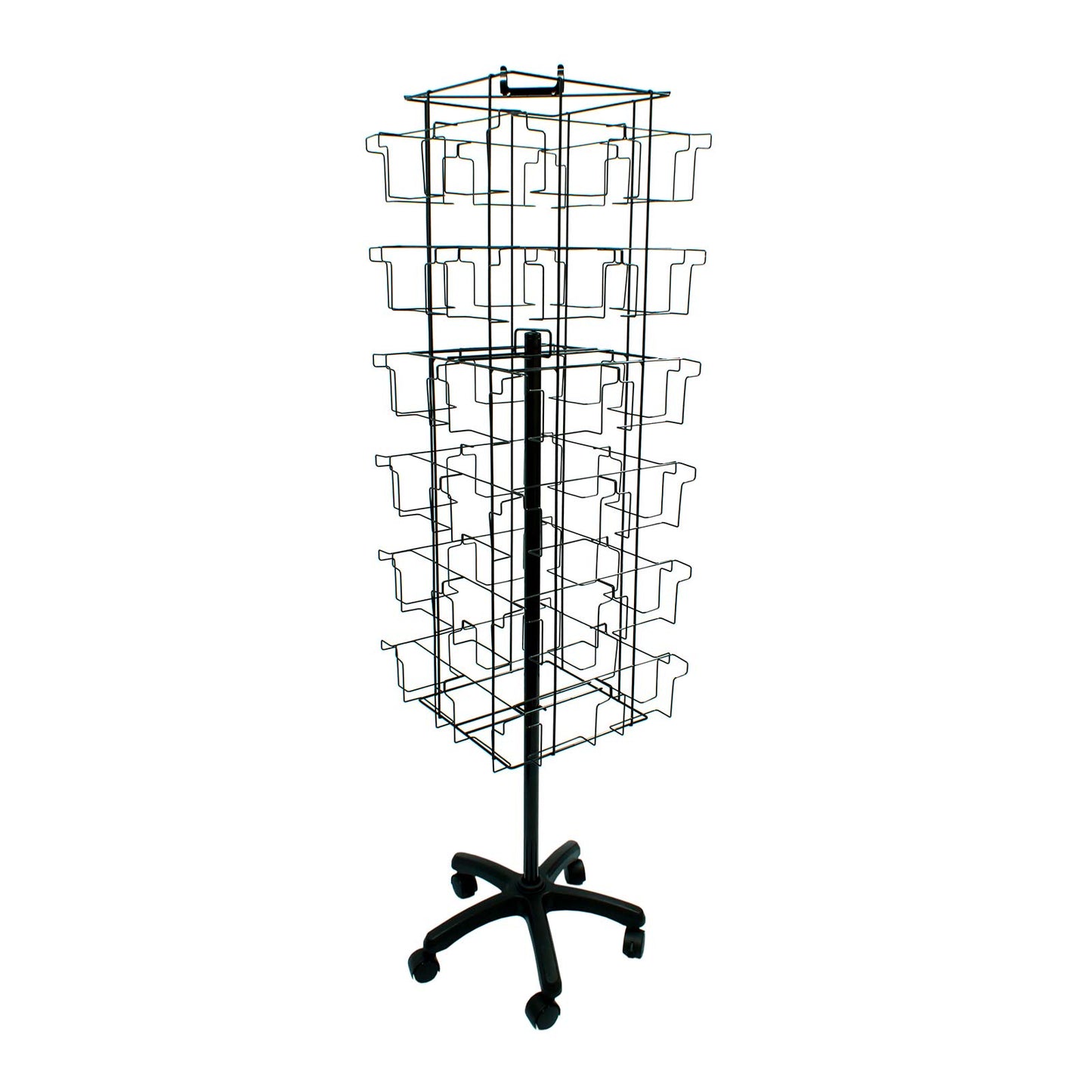 ROTATING GREETING CARD STAND 48 POCKETS