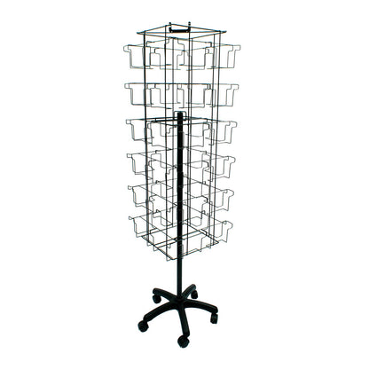 ROTATING GREETING CARD STAND 48 POCKETS