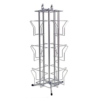 GREETING CARD STAND COUNTER DISPLAY 12 POCKETS