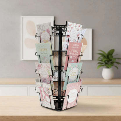 COUNTER DISPLAY 20 POCKETS A5 SIZE FOR GREETING CARDS & BOOKS