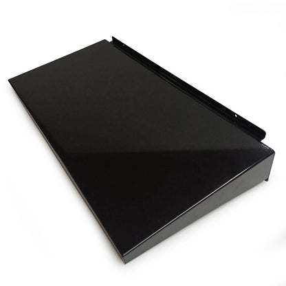 HEAVY DUTY SHELF FOR SLAT WALL WITH BOWED HEADER