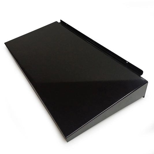 HEAVY DUTY SHELF FOR SLAT WALL WITH BOWED HEADER