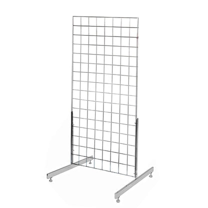 GRID PANEL 5FT TALL FLOOR STANDING DISPLAY