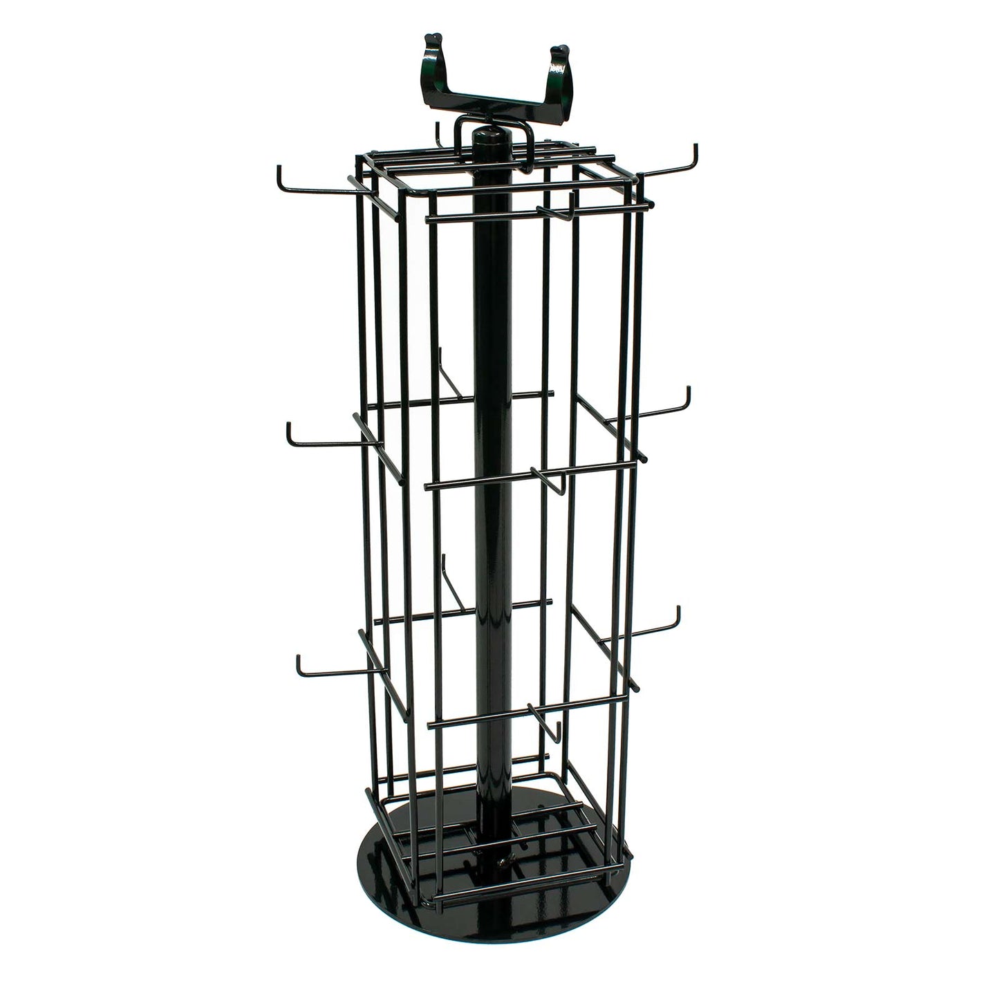 ROTARY 12 HOOK COUNTER STAND