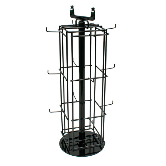 ROTARY 12 HOOK COUNTER STAND