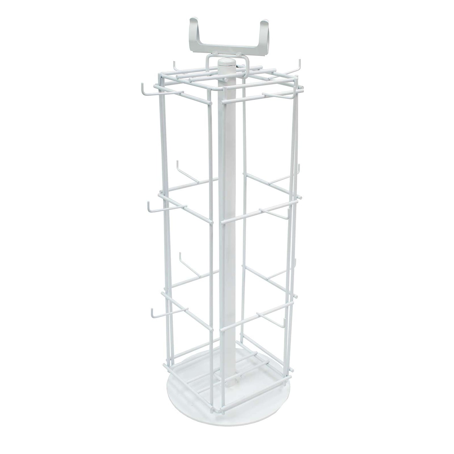 ROTARY 12 HOOK COUNTER STAND