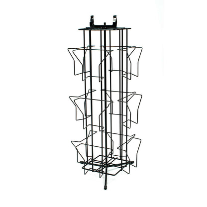 GREETING CARD STAND COUNTER DISPLAY 12 POCKETS