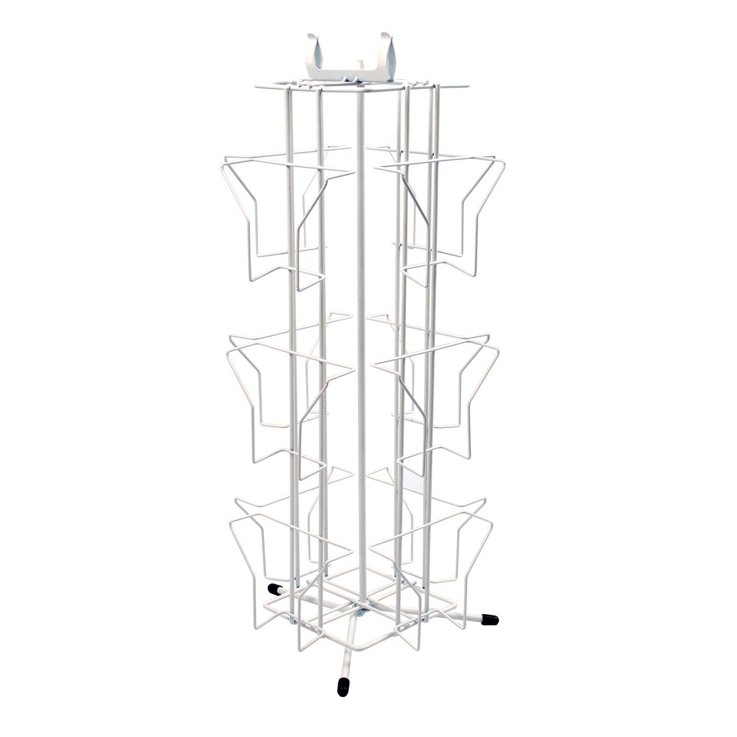 GREETING CARD STAND COUNTER DISPLAY 12 POCKETS