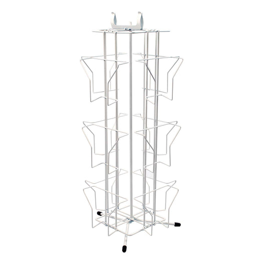 GREETING CARD STAND COUNTER DISPLAY 12 POCKETS